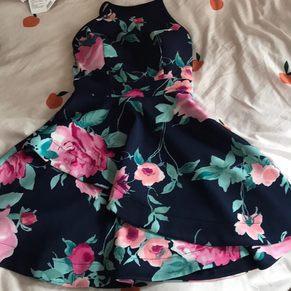 Beautiful navy blue dress😍